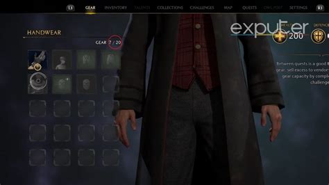 how to upgrade gear slots hogwarts legacy|HOGWARTS LEGACY .